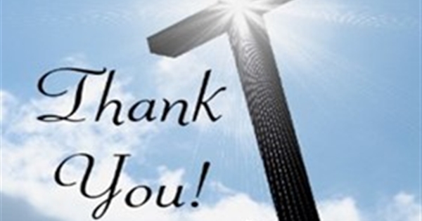 Thank you letter from Fr. Jay
